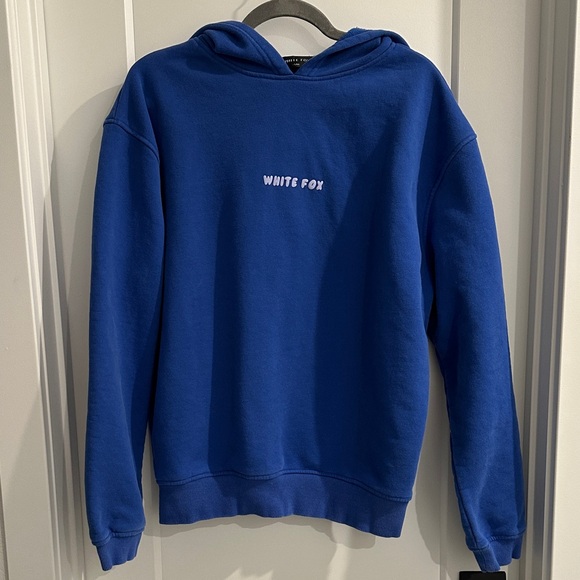 White Fox Blue Hoodie leisure vol 3.5 - Picture 3 of 7